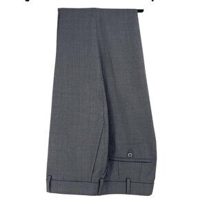 Original Penguin Mens Osmans Wool Blend Dress Pants TrousersGray Waist 41 NWOT